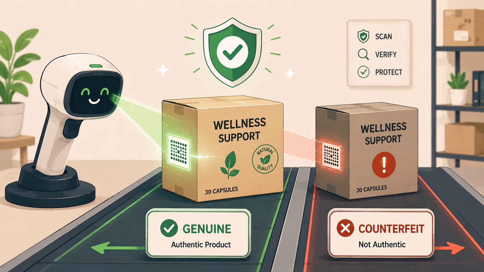 Illustration for the article Amazon Transparency Programme: What Sellers Need to Know