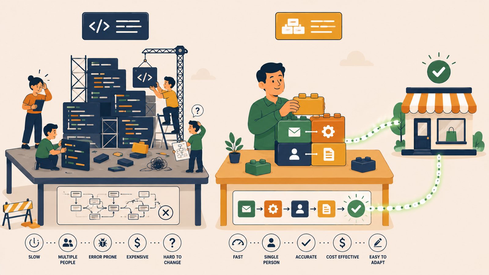 Illustration for the article The 5 Most Common Automation Mistakes (And How to Avoid Them)