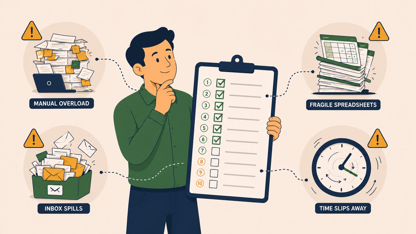 Illustration for the article 10 Signs Your Business Is Ready for Automation