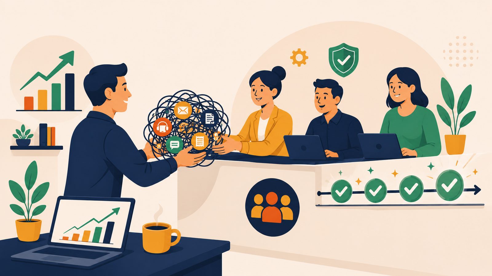 Illustration for the article What Are Managed Operations Services? (And Why UK SMBs Are Adopting Them)